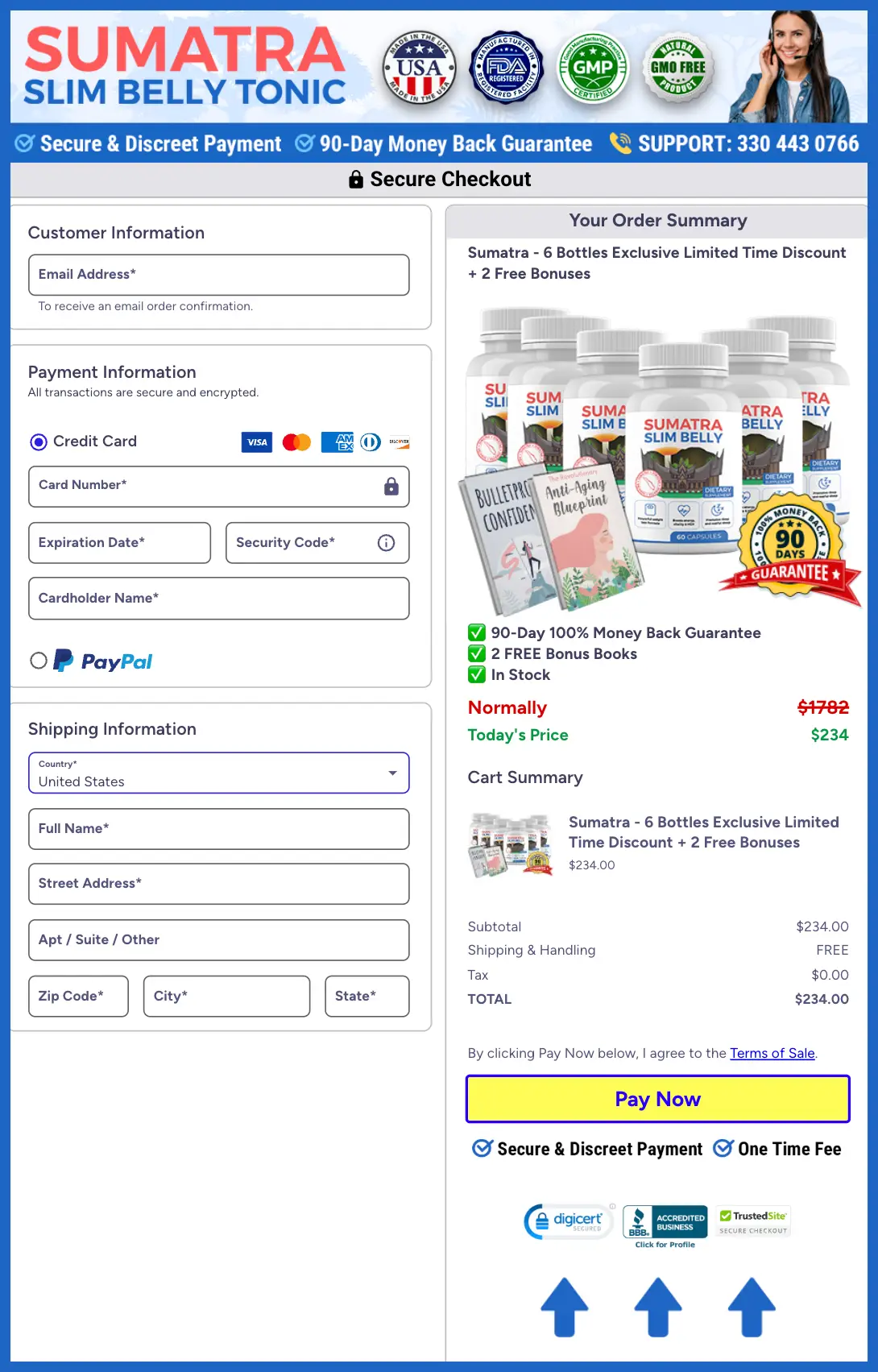 Sumatra Slim Belly  Official Website Secure Order Page